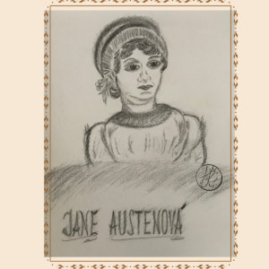Portrét Jane Austenové