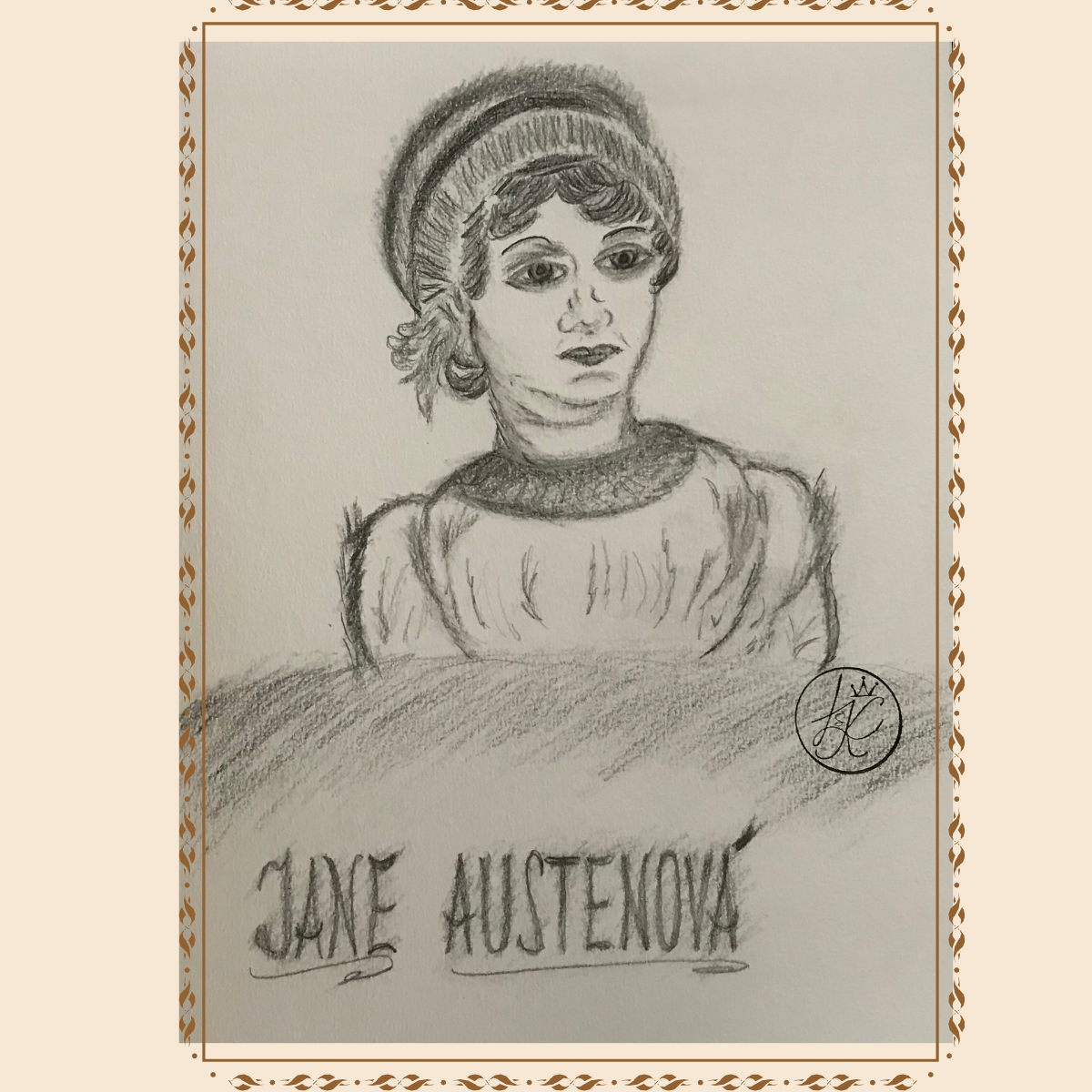 Portrét Jane Austenové